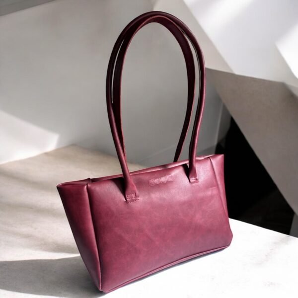 Nina Maroon Long Strap Bag